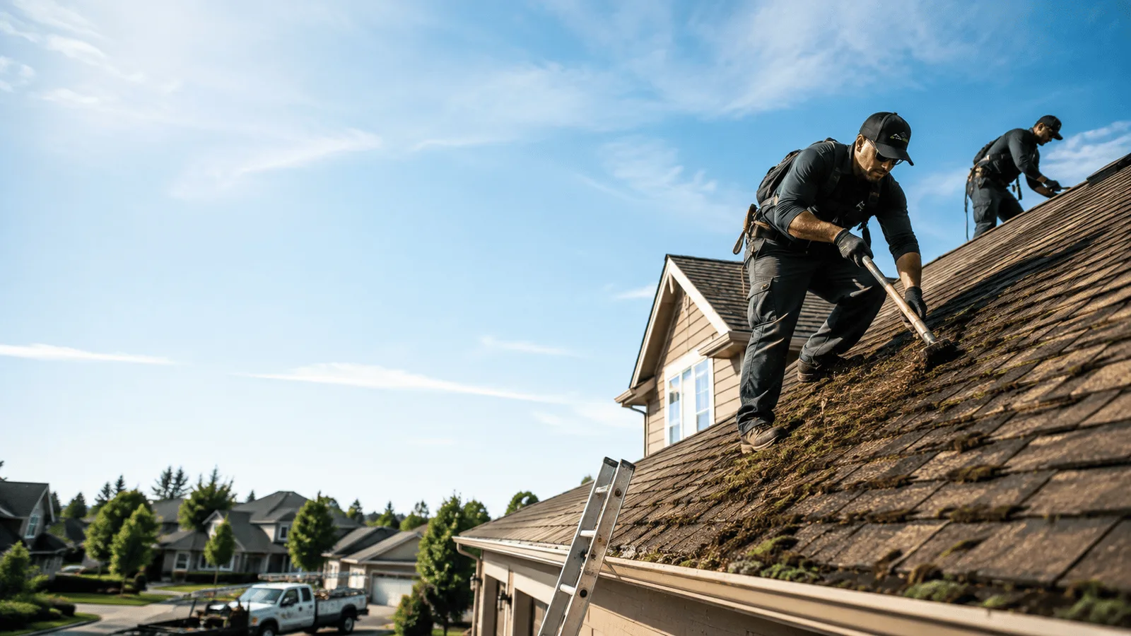 Roof Moss Removal in Lipan, TX near me